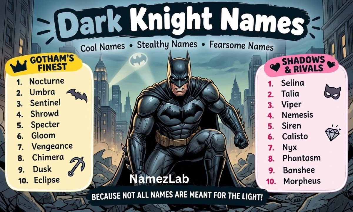 Dark Knight Names