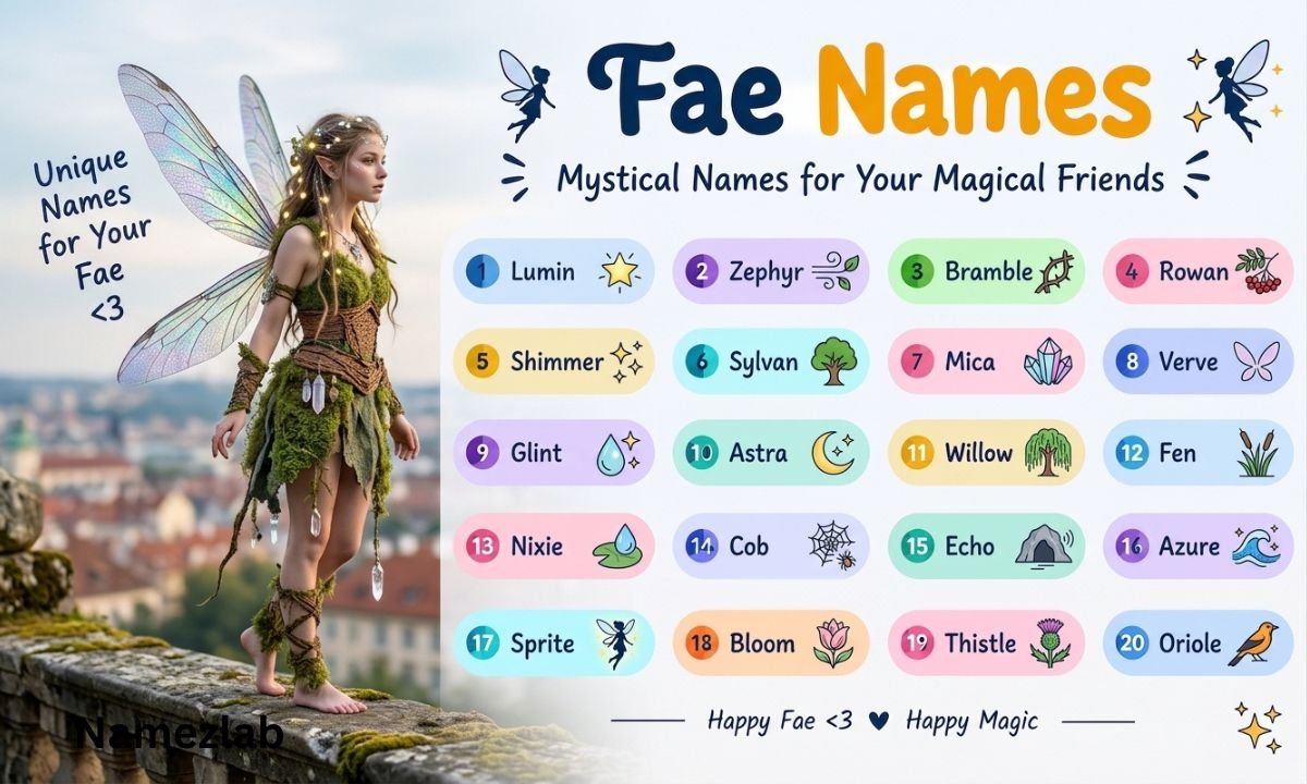 Fae Names