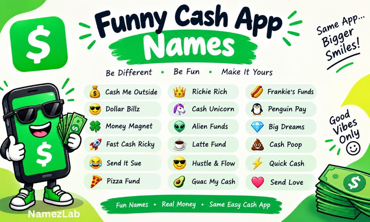 Funny Cash App Names