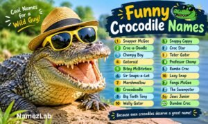 Funny Crocodile Names