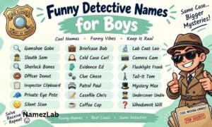 Funny Detective Names