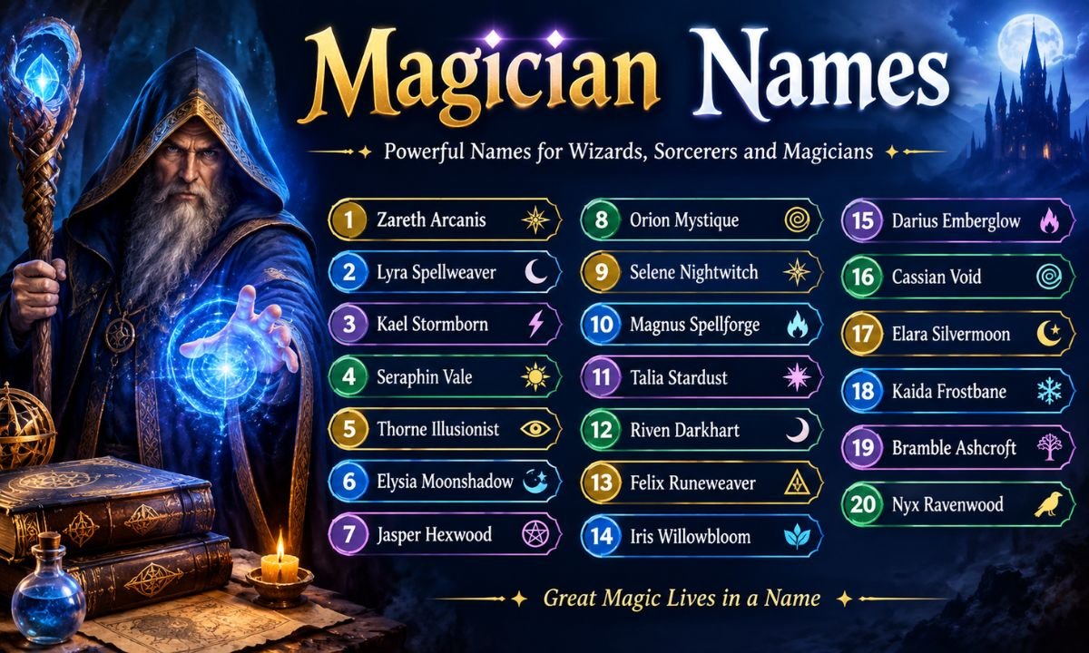 Magician Names