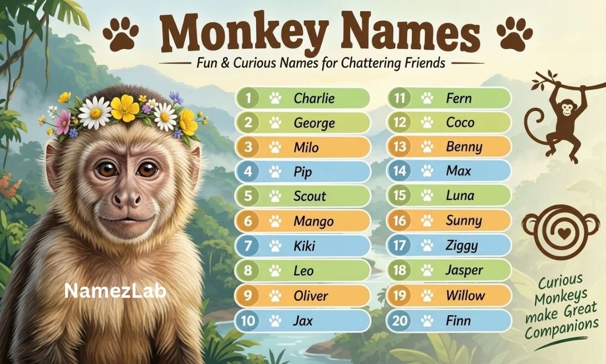 Monkey Names