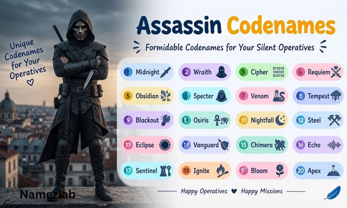 Powerful Assassin Names