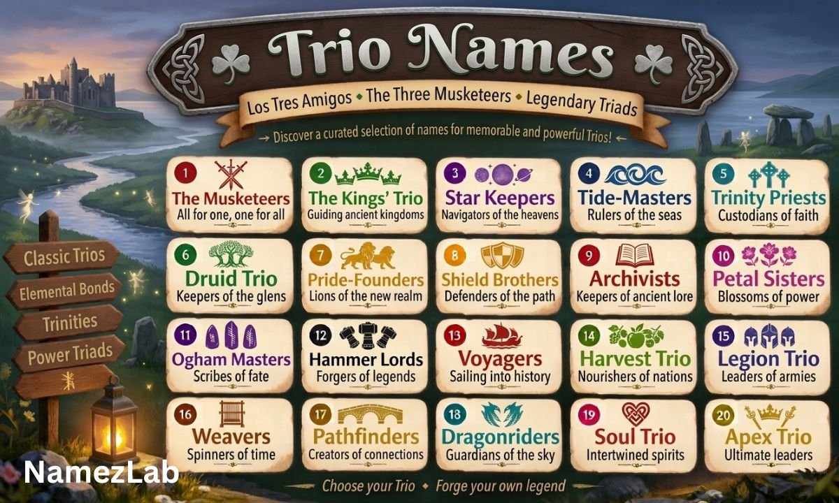 Trio Names