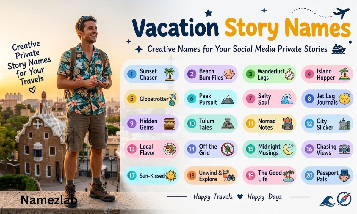 Vacation Private Story Names