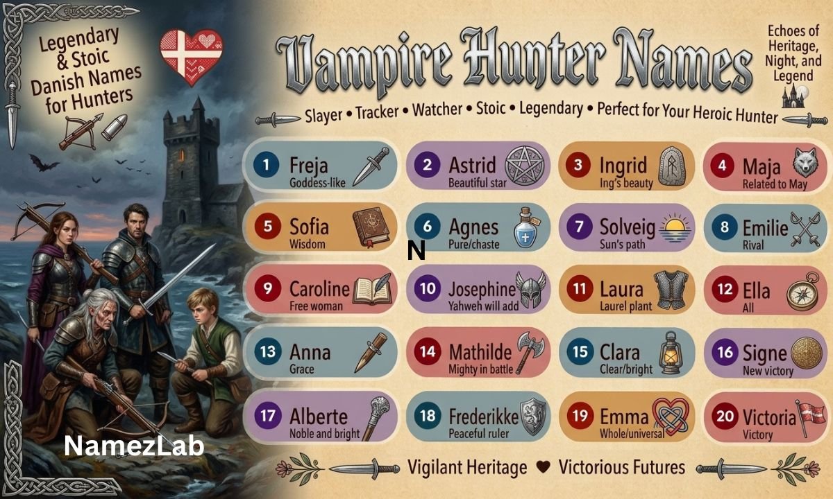 Vampire Hunter Names