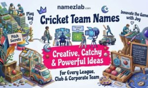 Best Cricket Team Names