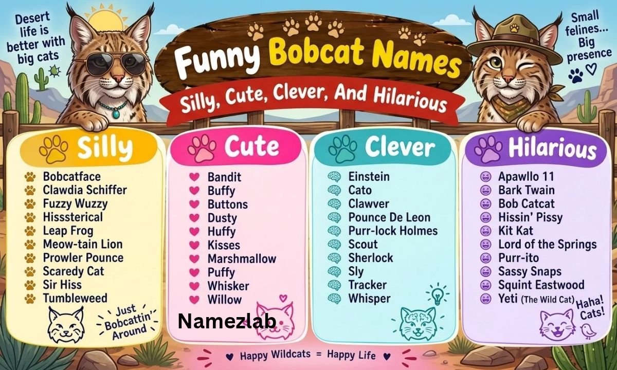 Funny Bobcat Names