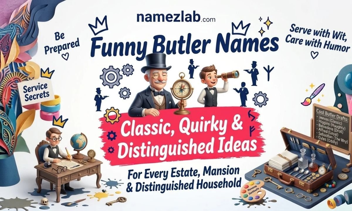 Funny Butler Names