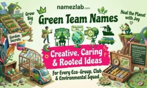 Green Team Names