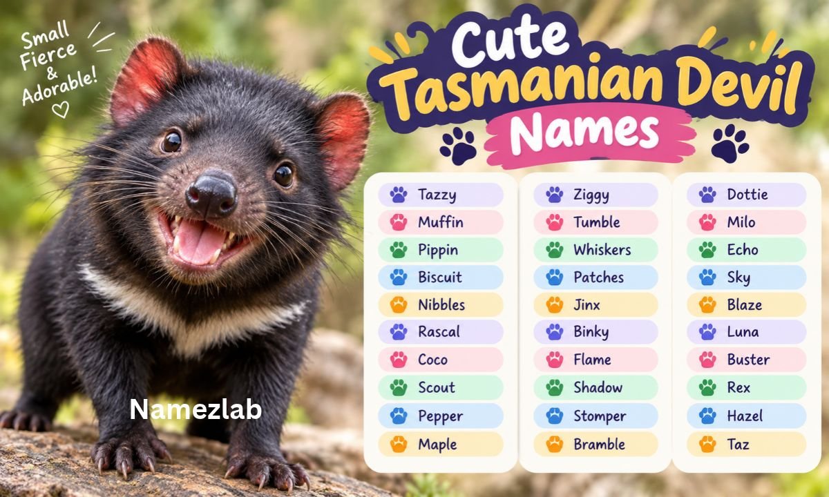 Tasmanian Devil Names